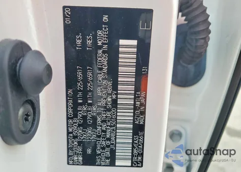 2020 Lexus Nx 300 z USA, uszkodzony, nr VIN JTJDARBZ3L5016020